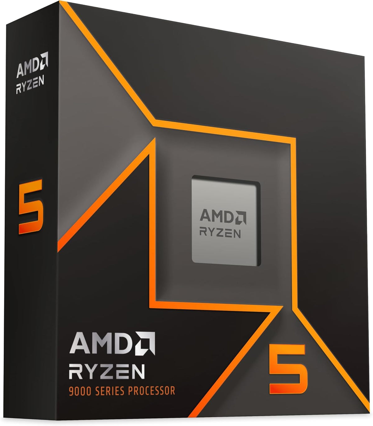 AMD Ryzen 5 9600X Desktop Processor – 6 Cores / 12 Threads, Up to 5.4GHz, 38MB Cache, Radeon Graphics, AM5, 65W