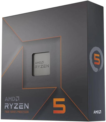 AMD Ryzen 5 7600X Desktop Processor – 6 Core, 12 Thread, Up to 5.3 GHz, 38MB Cache, AM5