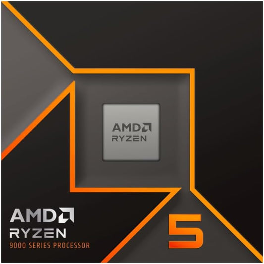 AMD Ryzen 5 9600X Desktop Processor – 6 Cores / 12 Threads, Up to 5.4GHz, 38MB Cache, Radeon Graphics, AM5, 65W