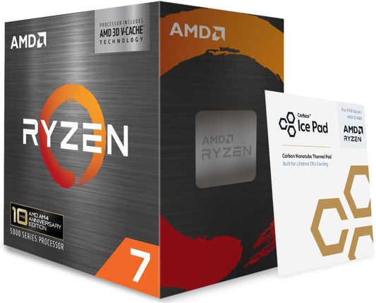 AMD Ryzen 7 5800X3D 10th Anniversary Edition Desktop Processor – 8 Core, 16 Thread, AM4, DDR4