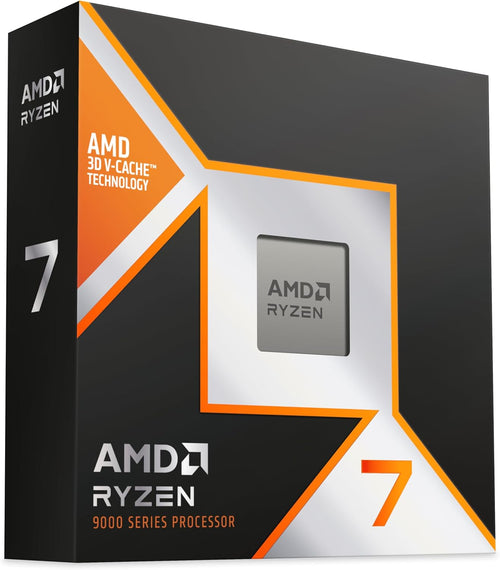 AMD Ryzen 7 9850X3D Desktop Processor – 8 Cores / 16 Threads, Up to 5.6GHz, 104MB Cache, 3D V-Cache, AM5, 120W